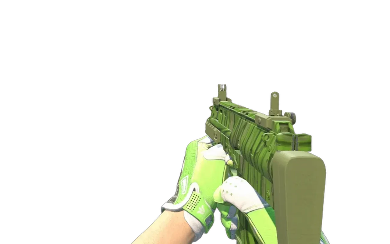 MP7 Tall Grass with Hedge Maze Sport Gloves CS2 skin combo