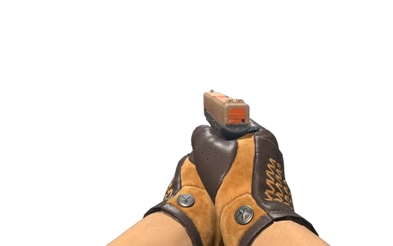 Glock-18 Ifrit Lattice with Overtake Driver Gloves CS2 skin combo