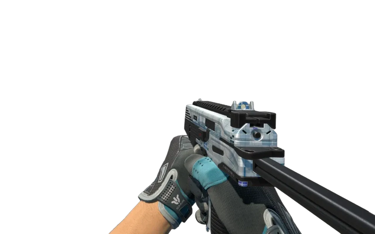 MP9 Spy Prototype with Superconductor Sport Gloves CS2 skin combo