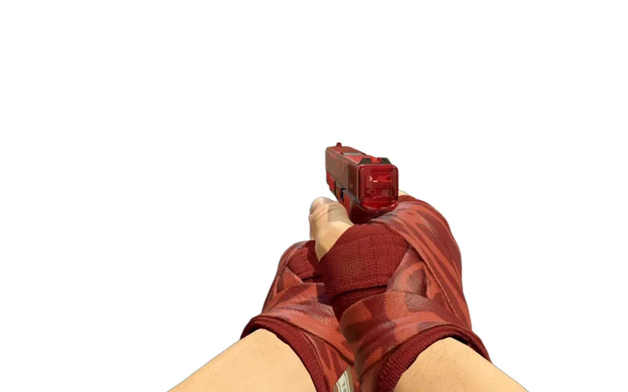 Glock-18 Ghost Protocol with Slaughter Hand Wraps CS2 skin combo
