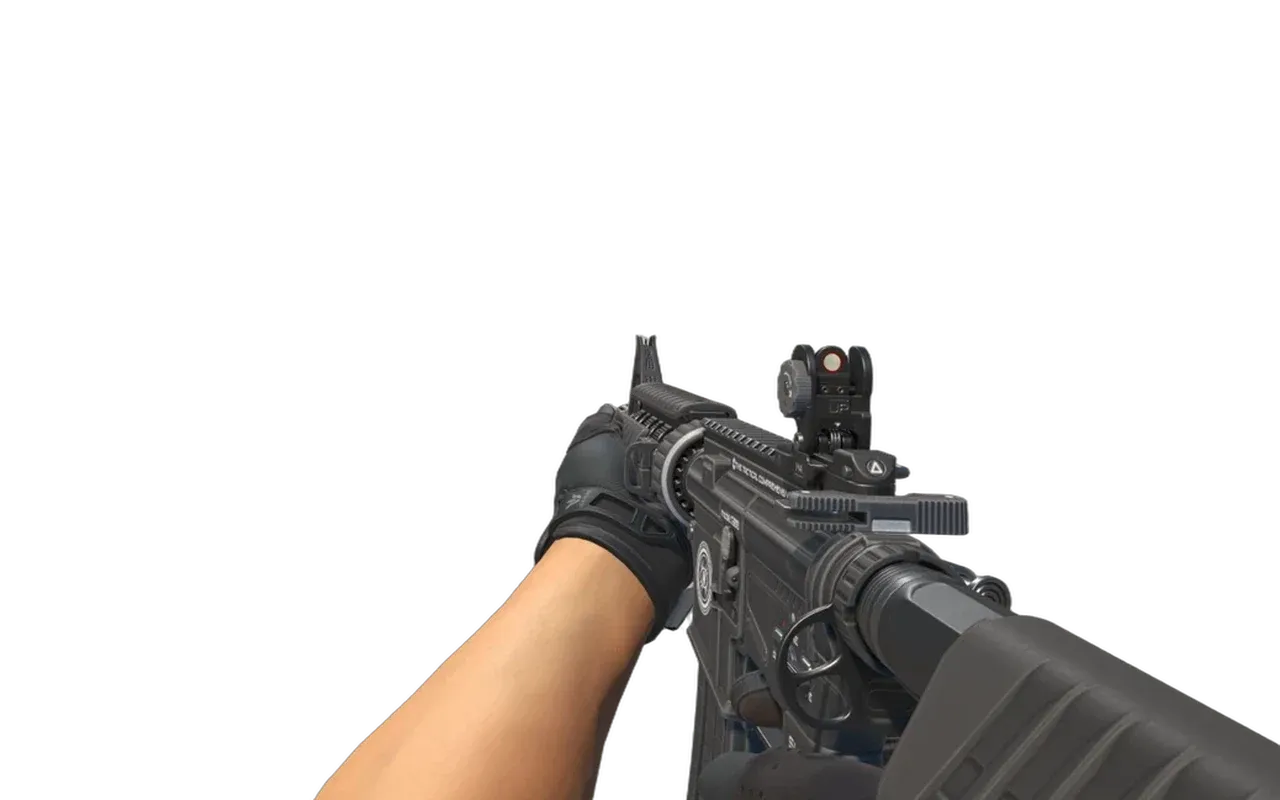 M4A4 Dark Operative with Nocts Sport Gloves CS2 skin combo