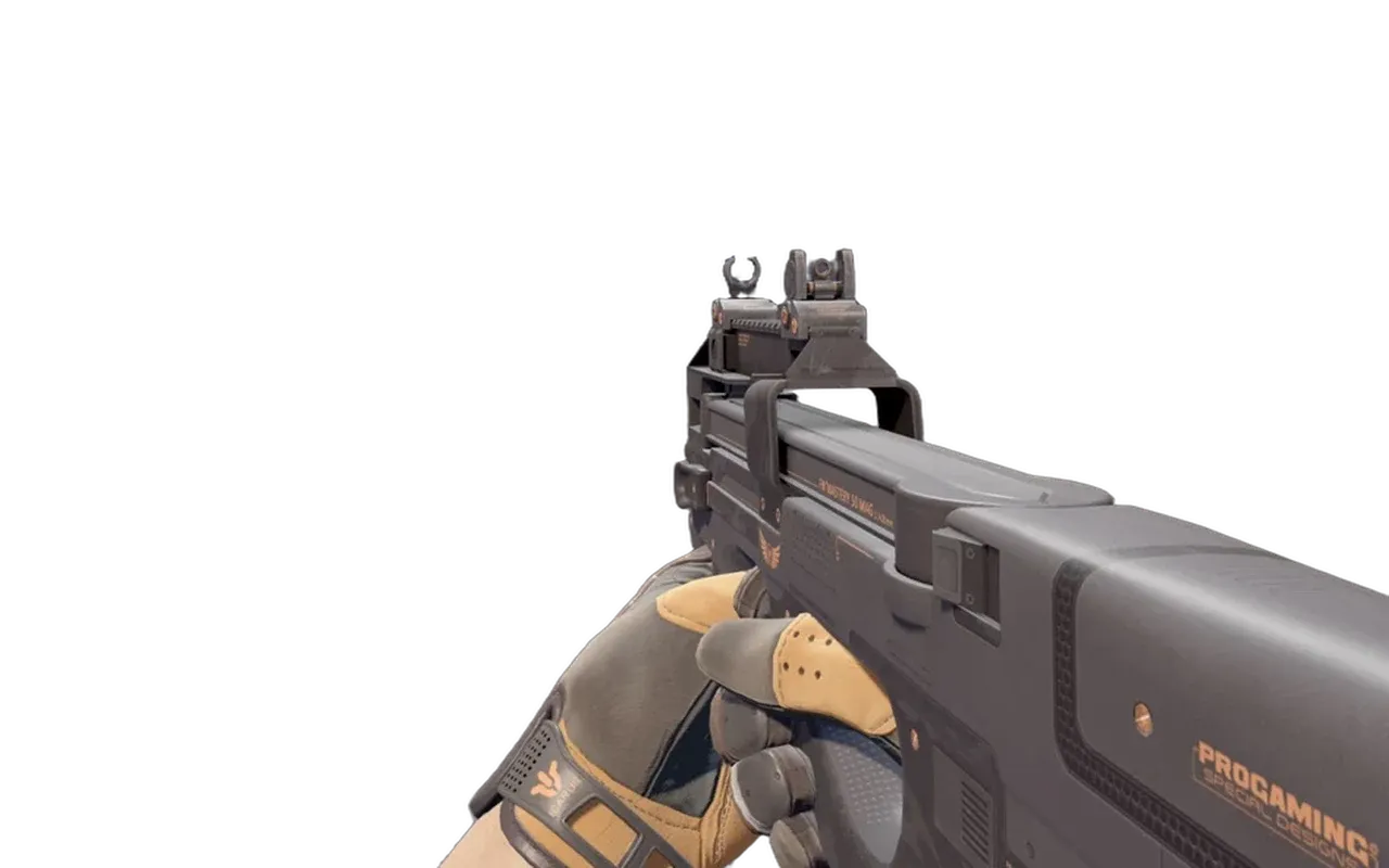 P90 Elite Build with Big Game Sport Gloves CS2 skin combo