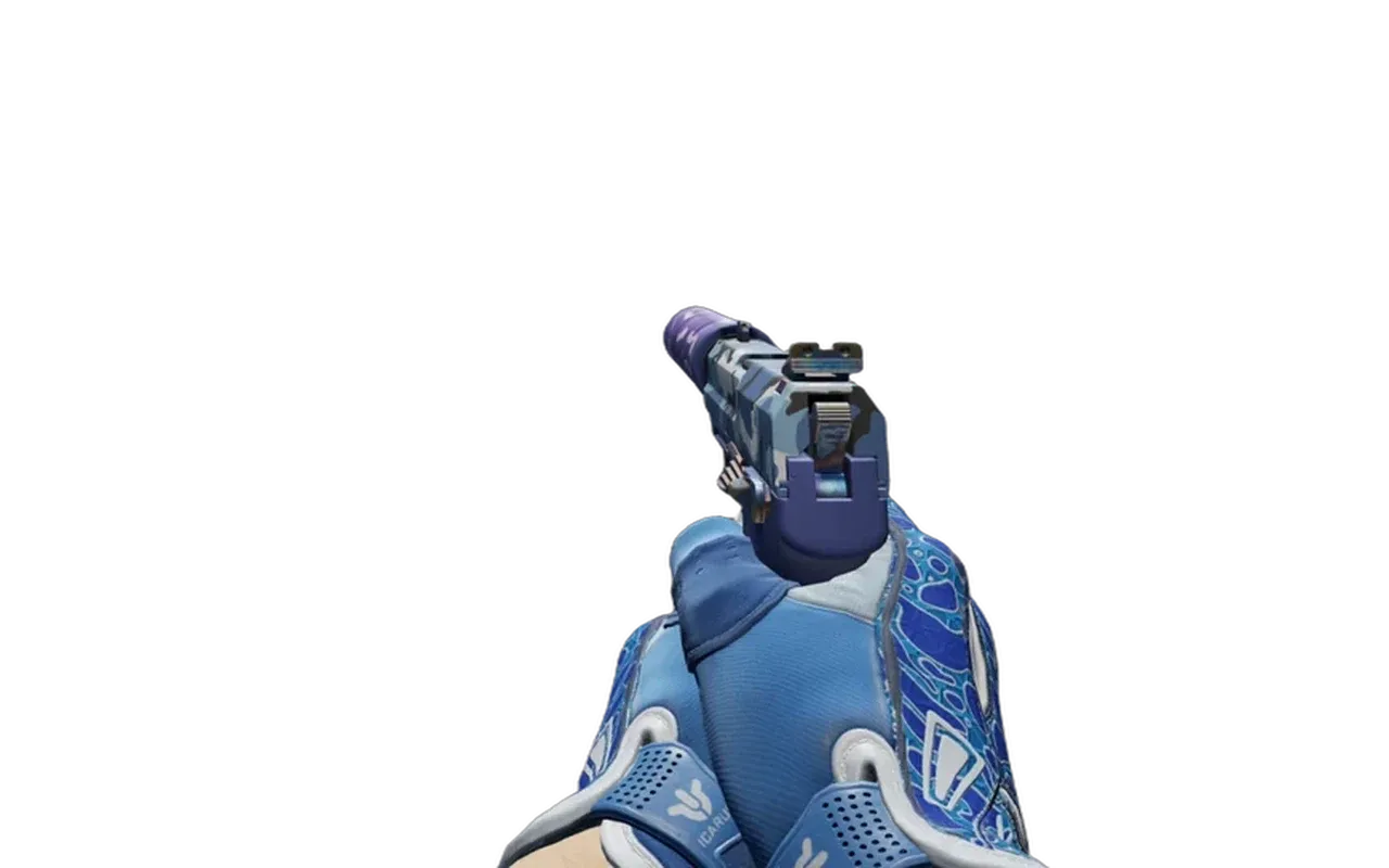 USP-S Alpine Camo with Amphibious Sport Gloves CS2 skin combo