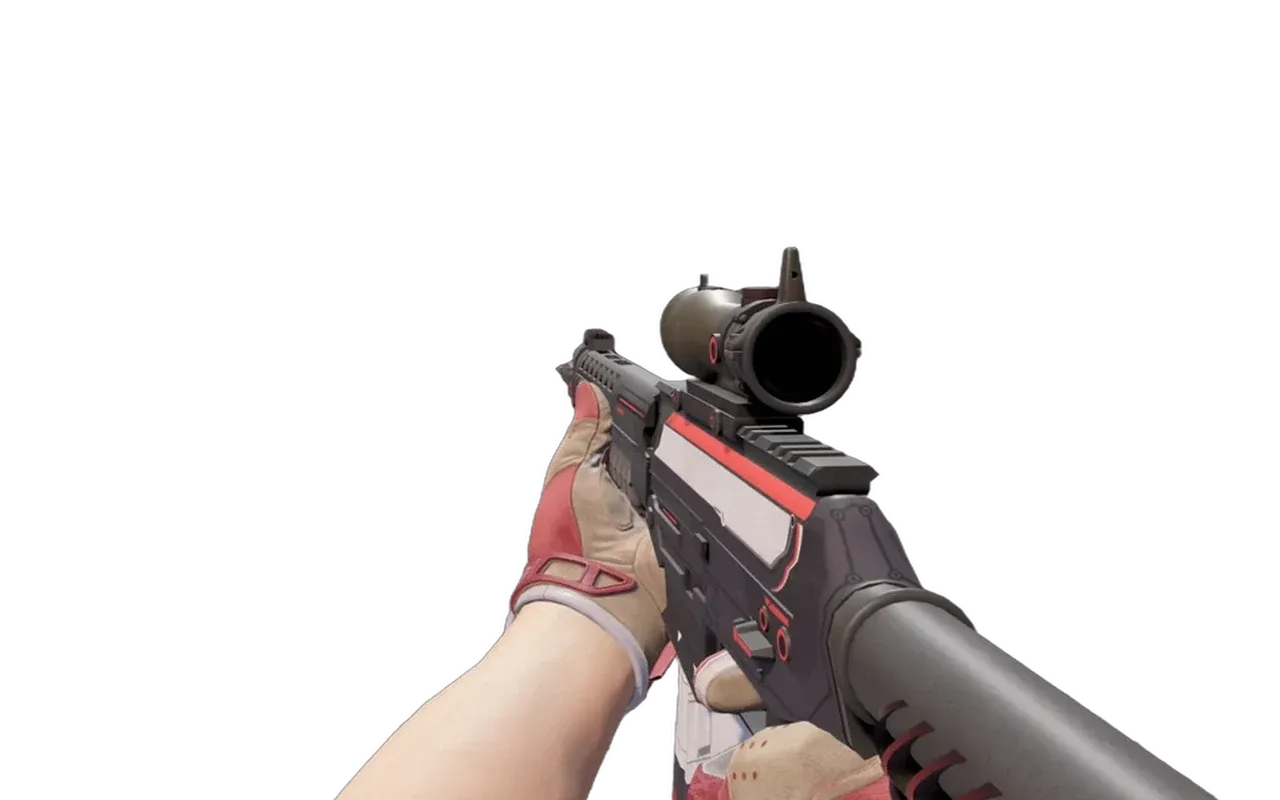 SG 553 Cyrex with Slingshot Sport Gloves CS2 skin combo
