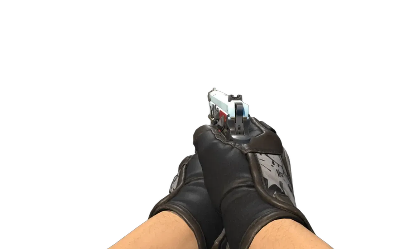 CZ75-Auto Hydraulics with Blackbook Specialist Gloves CS2 skin combo