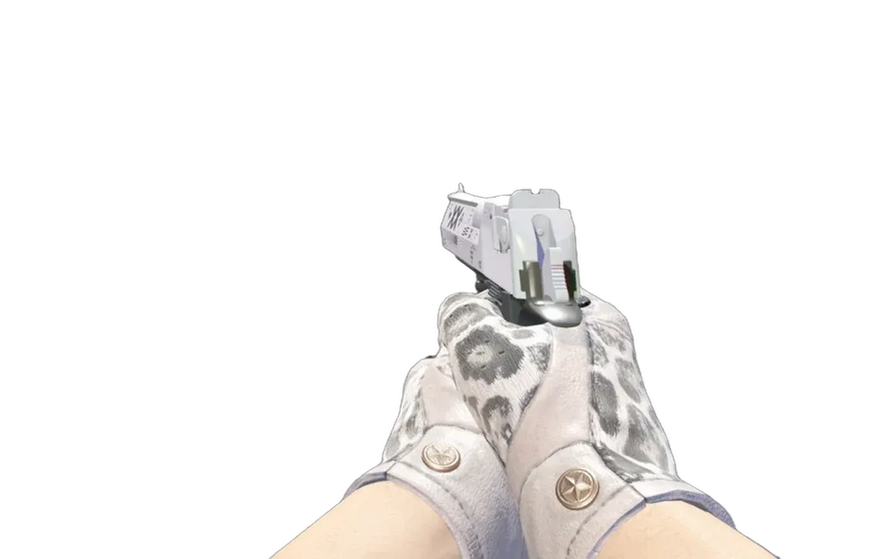 Desert Eagle Printstream with Snow Leopard Driver Gloves CS2 skin combo
