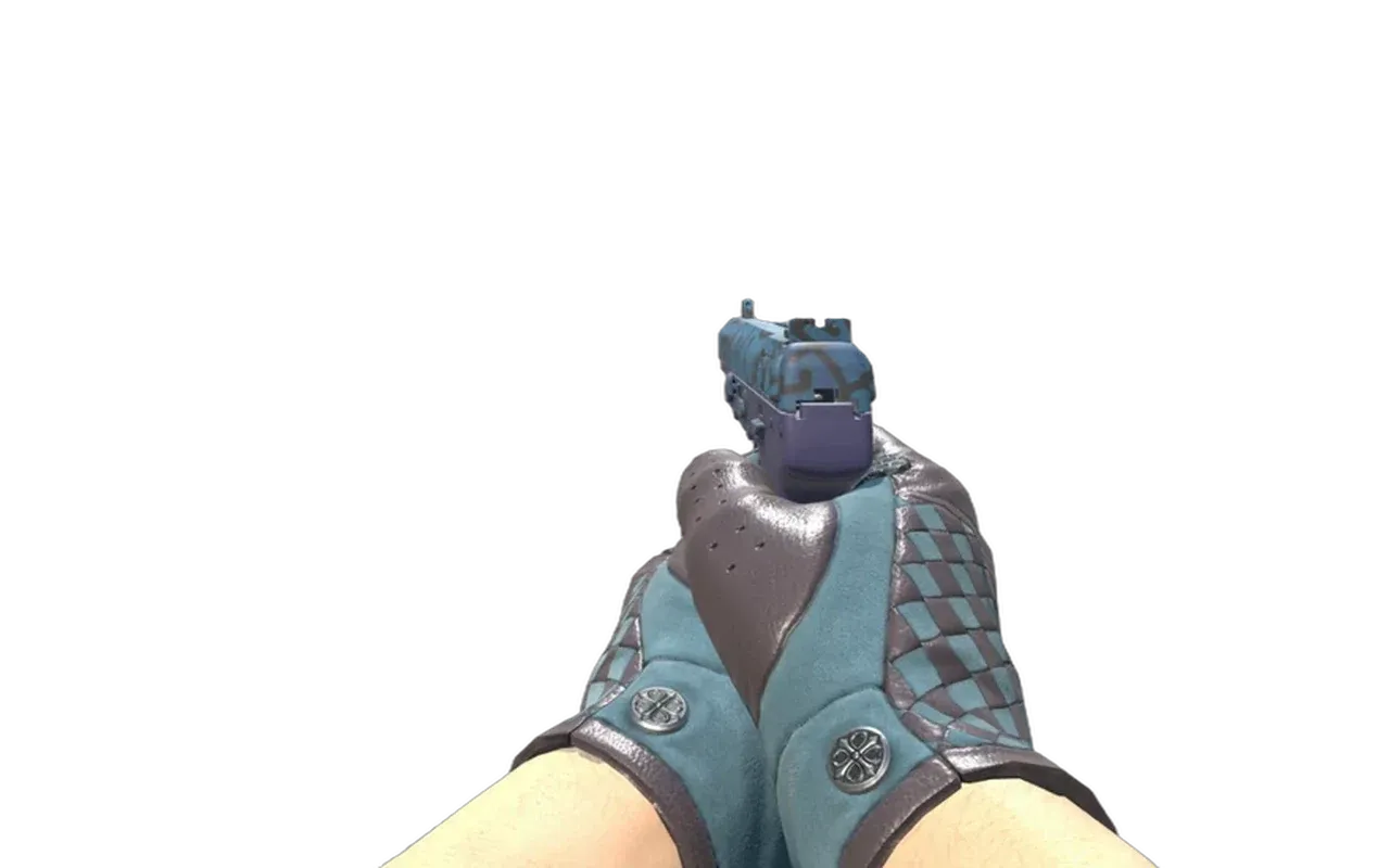 Five-SeveN Midnight Paintover with Lunar Weave Driver Gloves CS2 skin combo