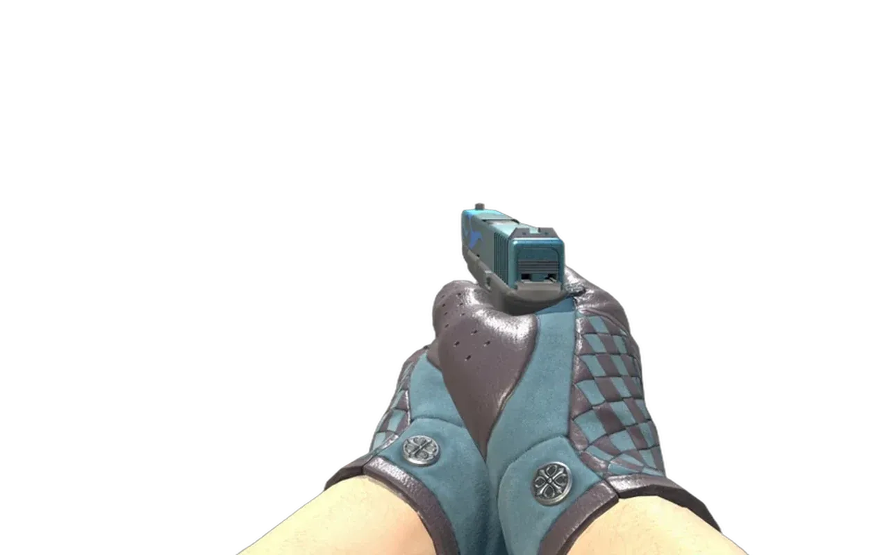 Glock-18 Bunsen Burner with Lunar Weave Driver Gloves CS2 skin combo