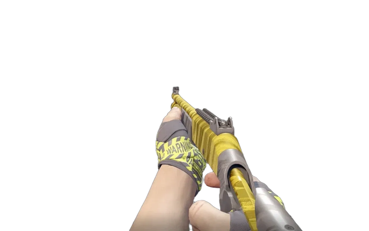 XM1014 XoooM with CAUTION! Hand Wraps CS2 skin combo