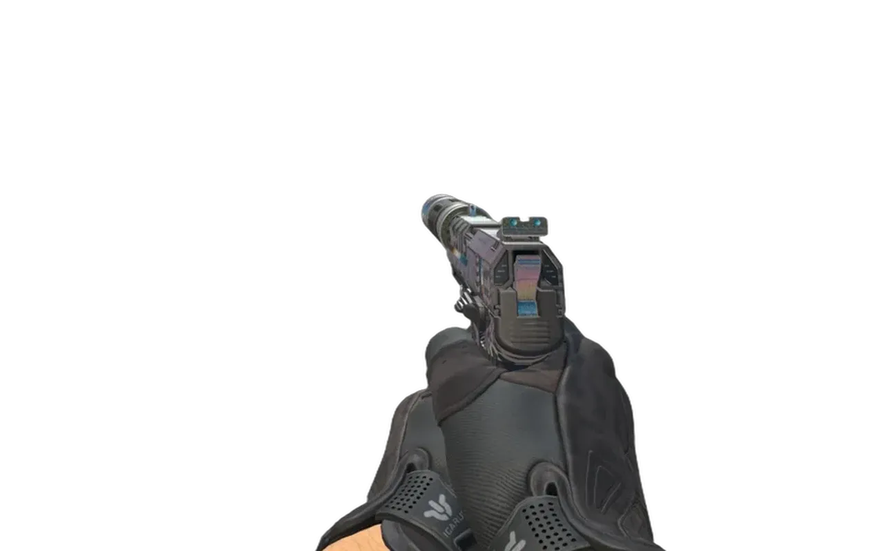 USP-S Spiral Glitch with Nocts Sport Gloves CS2 skin combo
