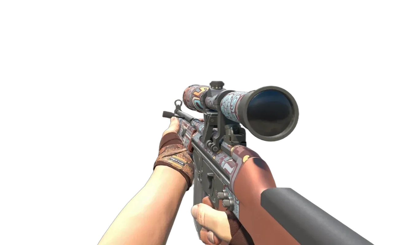 G3SG1 Ancient Ritual with Constrictor Hand Wraps CS2 skin combo