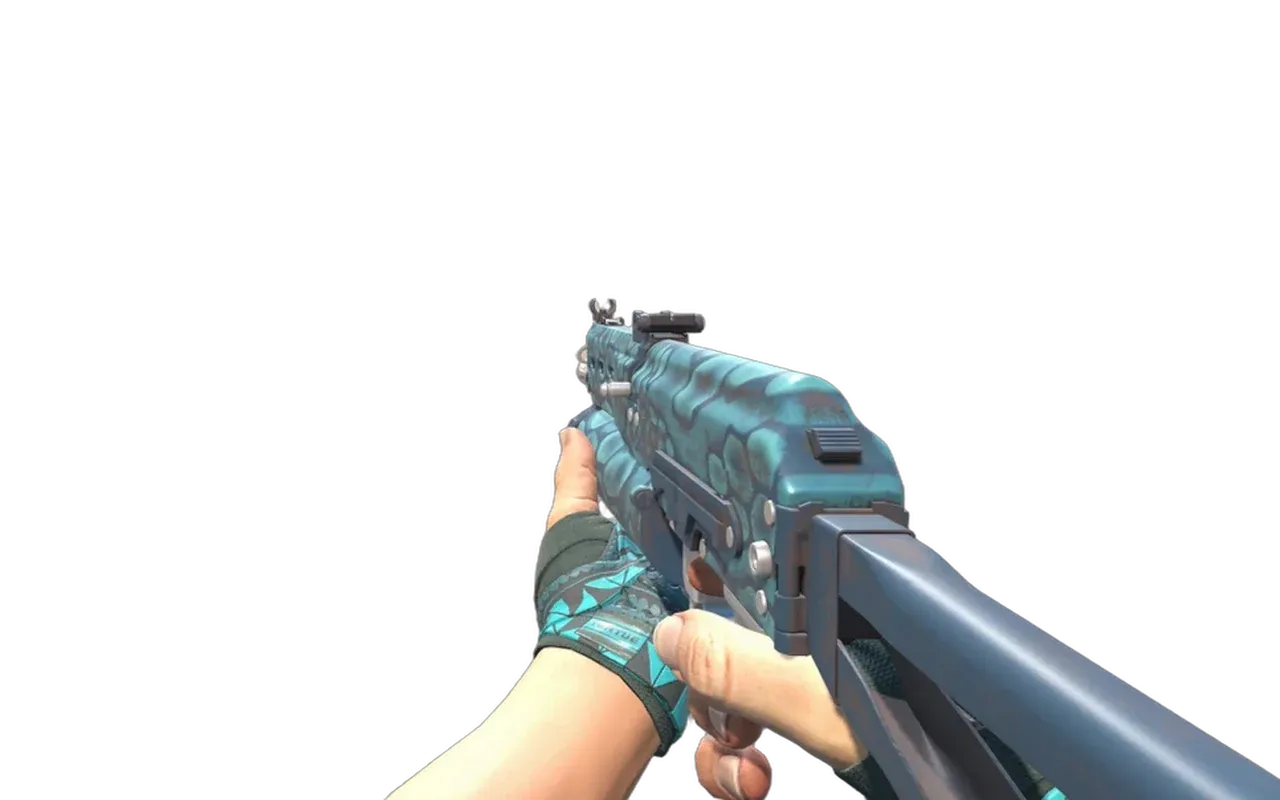 PP-Bizon Cold Cell with Overprint Hand Wraps CS2 skin combo