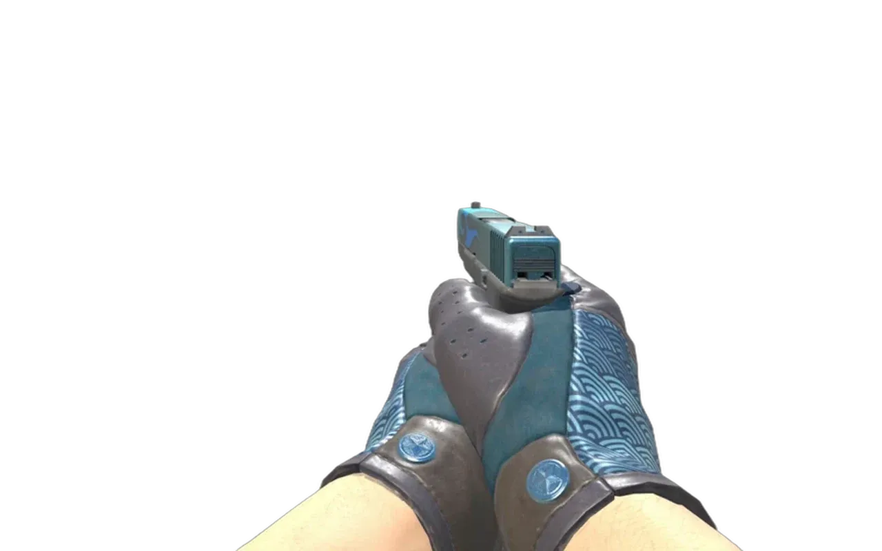 Glock-18 Bunsen Burner with Seigaiha Driver Gloves CS2 skin combo