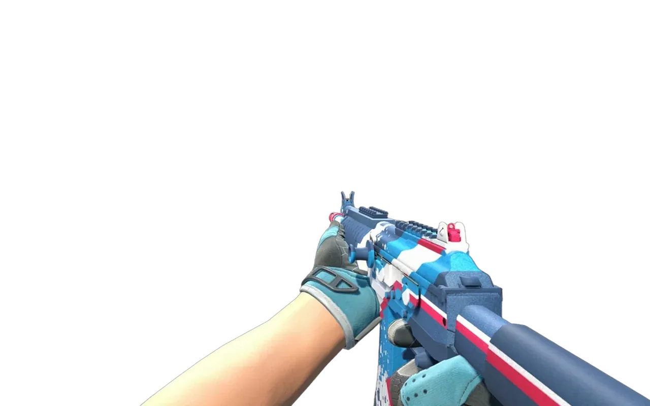 Galil AR Rocket Pop with Superconductor Sport Gloves CS2 skin combo