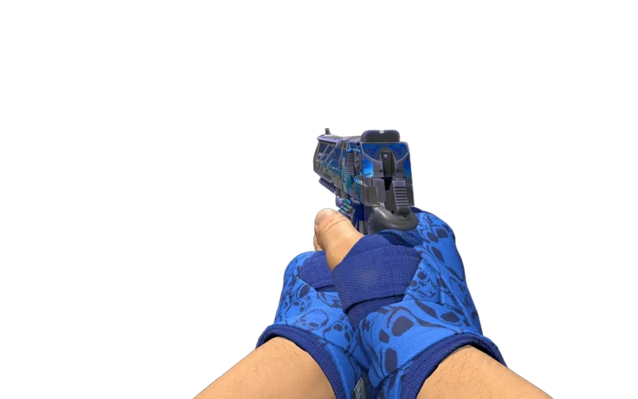 Desert Eagle Eastern Enigma with Cobalt Skulls Hand Wraps CS2 skin combo