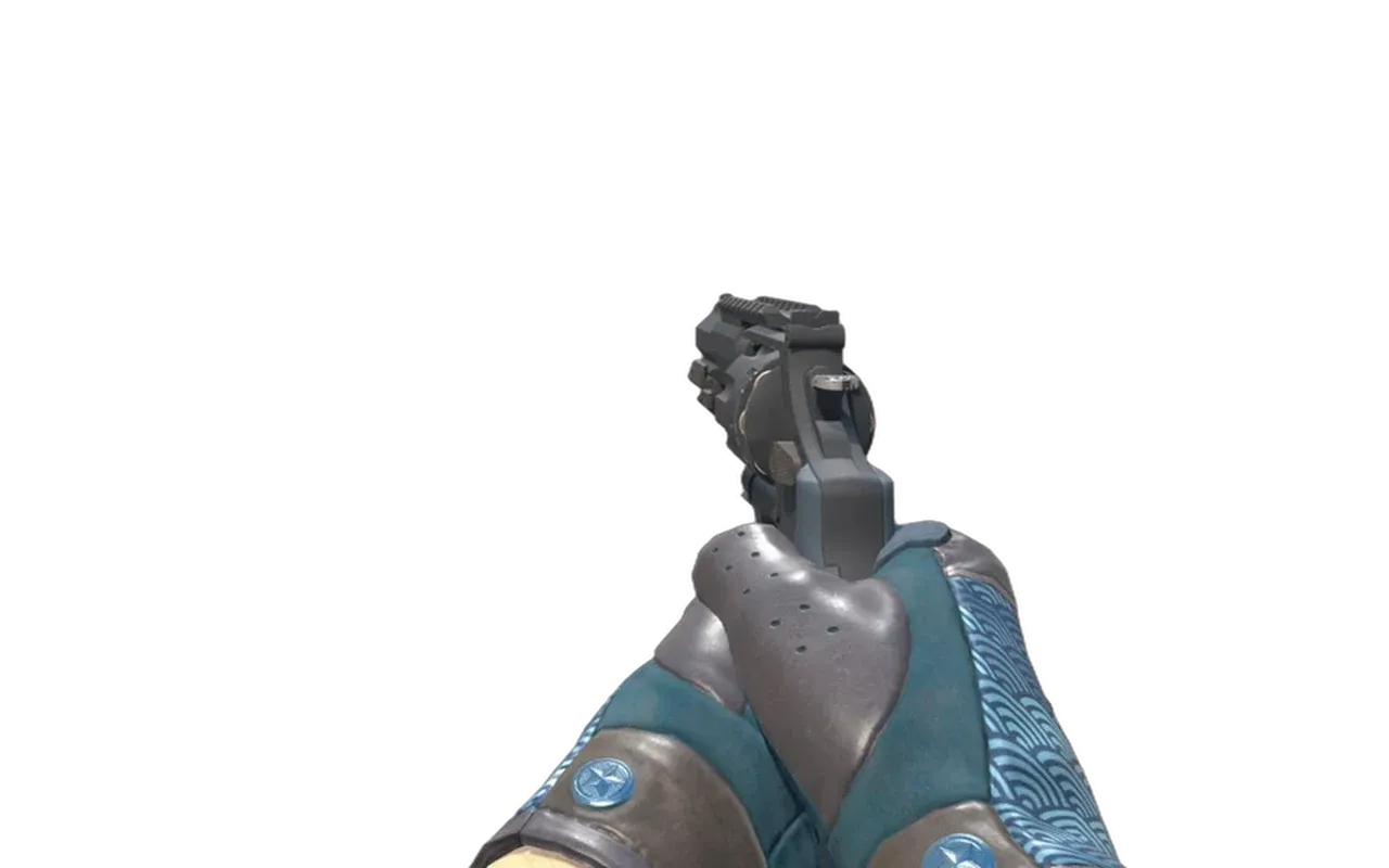 R8 Revolver Night with Seigaiha Driver Gloves CS2 skin combo
