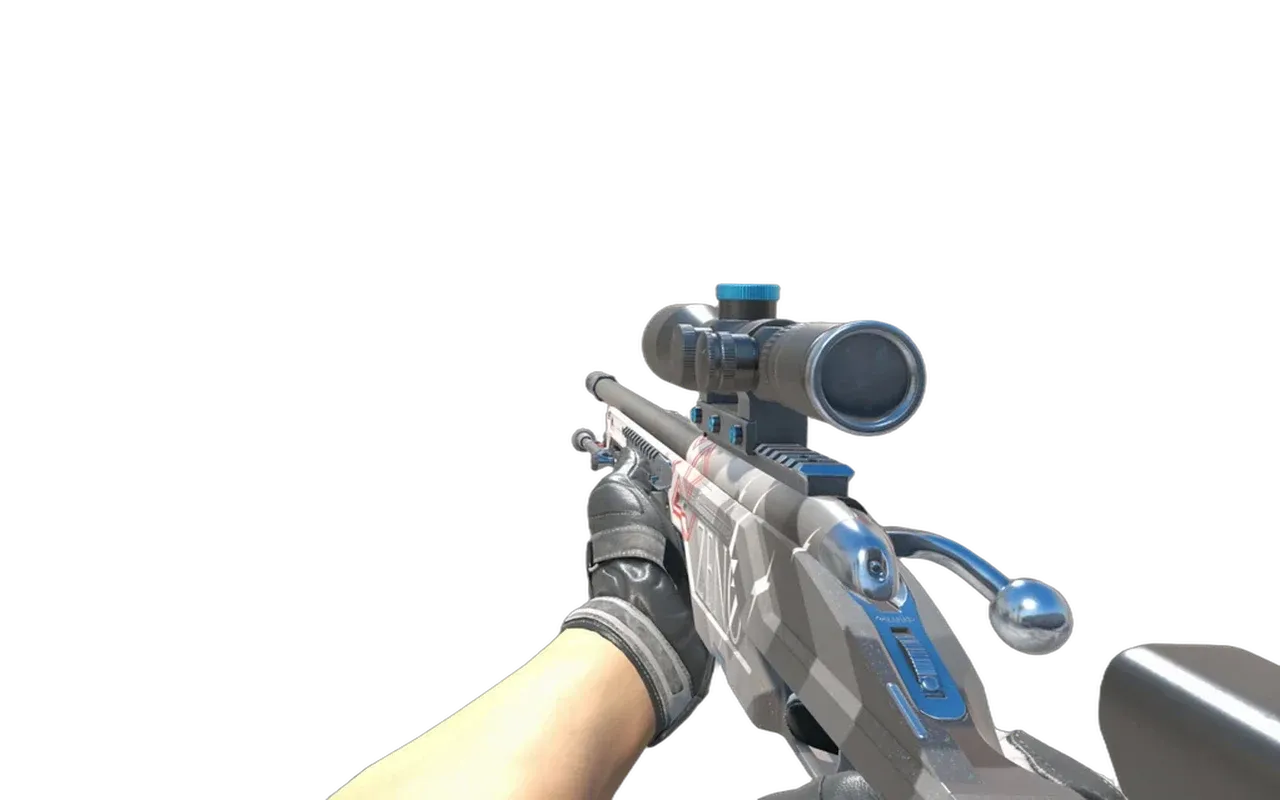 SSG 08 Zeno with Smoke Out Moto Gloves CS2 skin combo