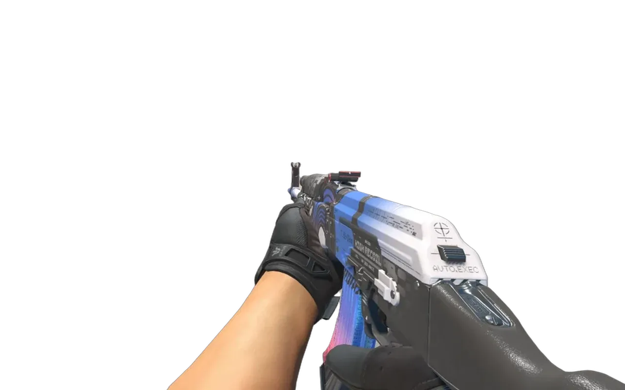 AK-47 AUTOEXEC with Nocts Sport Gloves CS2 skin combo