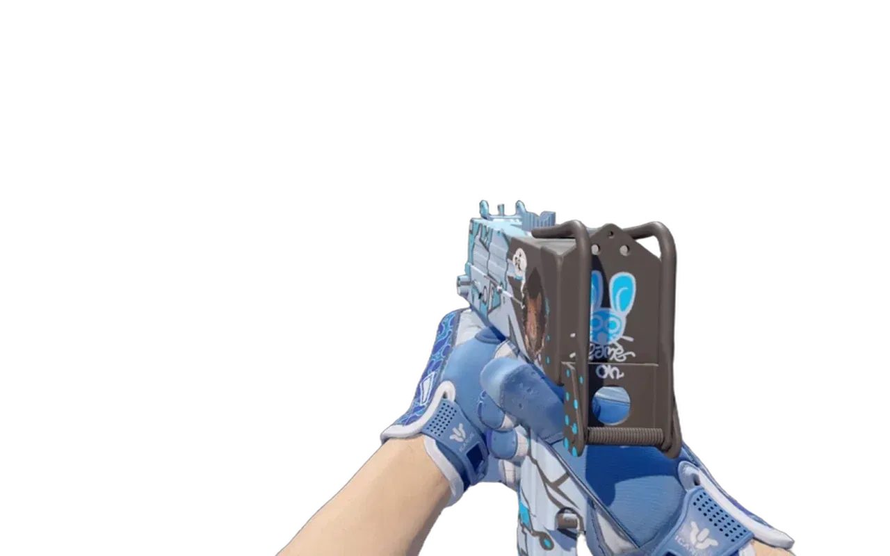 MAC-10 Pipsqueak with Amphibious Sport Gloves CS2 skin combo