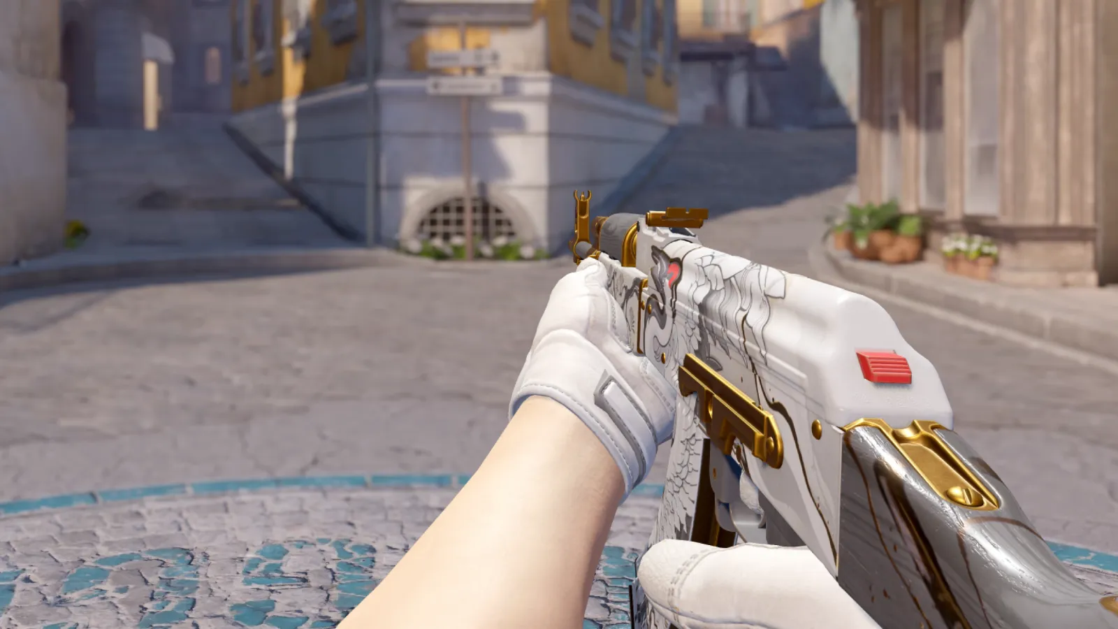 AK-47 Crane Flight Pillow Punchers Gloves, CS2 skin combo screenshot