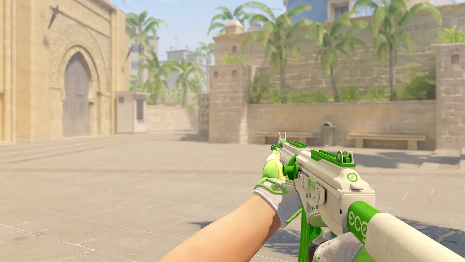 Galil AR Eco Hedge Maze Gloves, CS2 skin combo screenshot