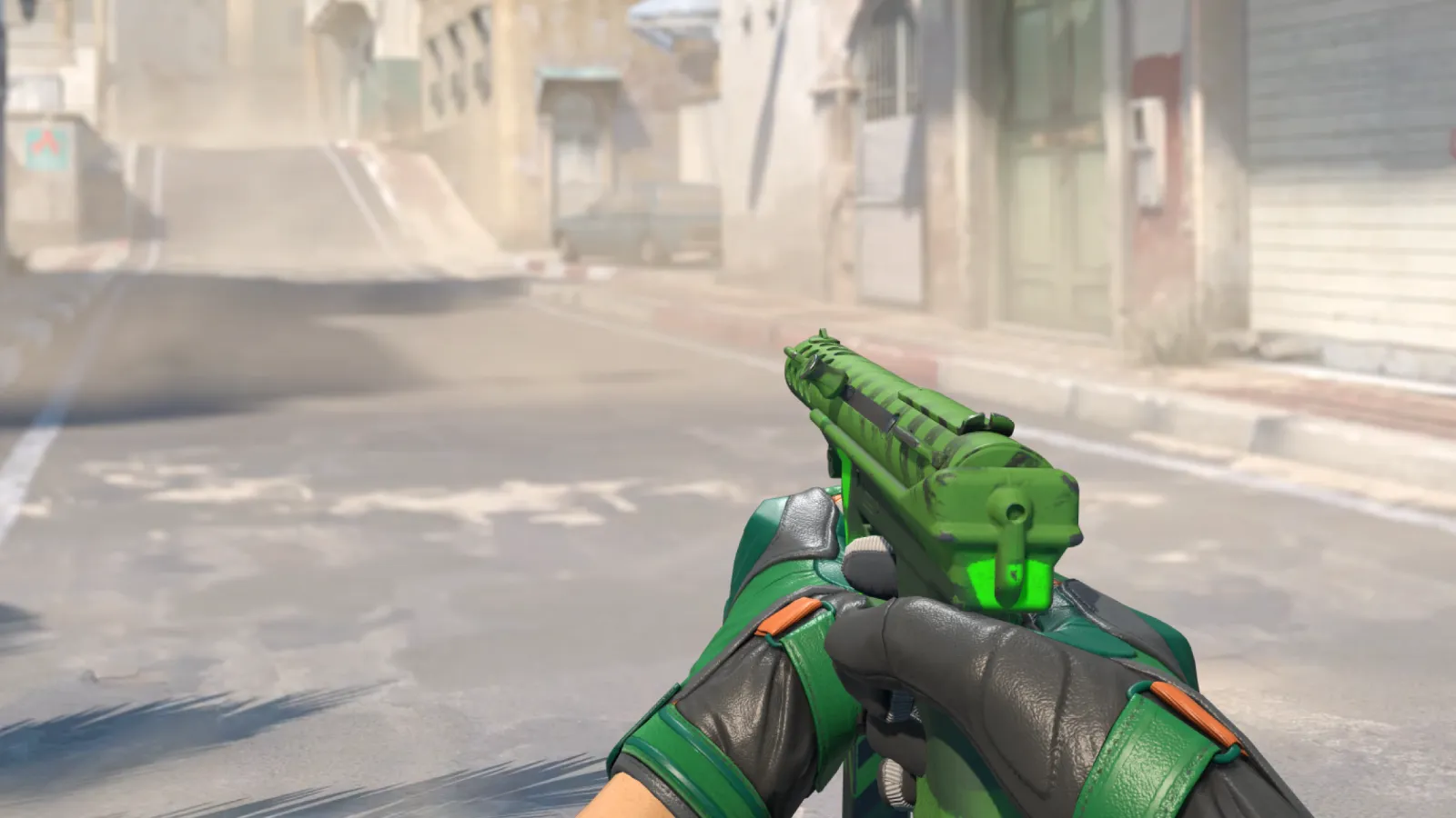 Tec-9 Nuclear Threat Turtle Gloves, CS2 skin combo screenshot