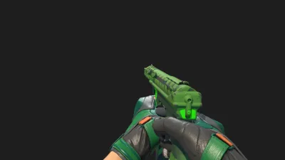 Tec-9 Nuclear Threat Turtle Gloves, CS2 skin combo