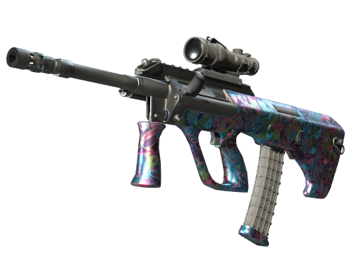 AUG | Death by Puppy, CS2 AUG skin