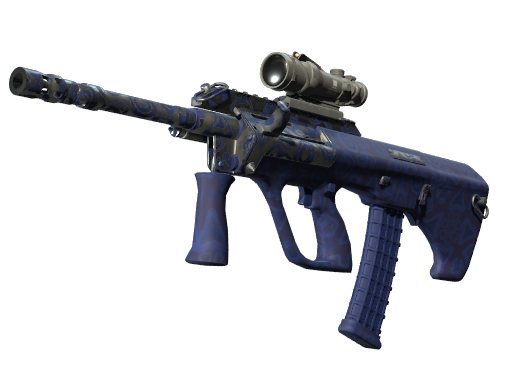 AUG | Navy Murano, CS2 AUG skin