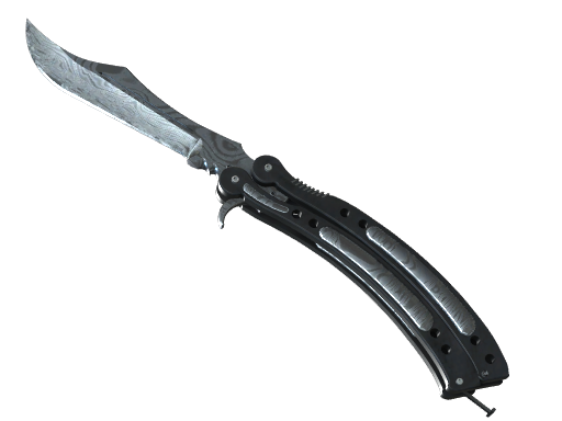 Butterfly Knife | Damascus Steel, CS2 Butterfly Knife skin
