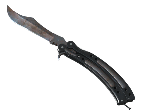 Butterfly Knife | Rust Coat, CS2 Butterfly Knife skin