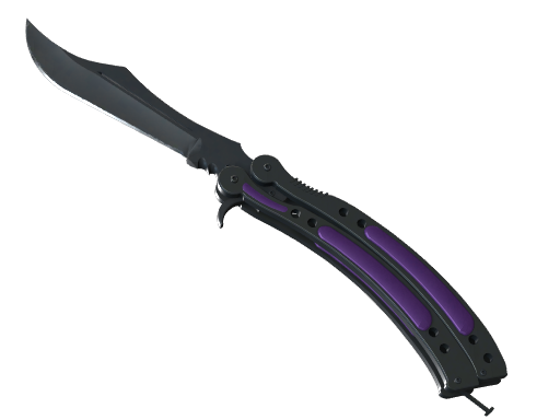Butterfly Knife | Ultraviolet, CS2 Butterfly Knife skin