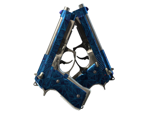 Dual Berettas | Cobalt Quartz, CS2 Dual Berettas skin