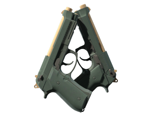 Dual Berettas | Contractor, CS2 Dual Berettas skin