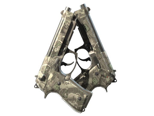 Dual Berettas | Heist, CS2 Dual Berettas skin