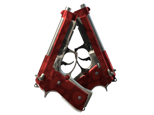 Dual Berettas | Hemoglobin, CS2 Dual Berettas skin