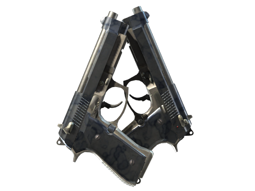 Dual Berettas | Stained, CS2 Dual Berettas skin