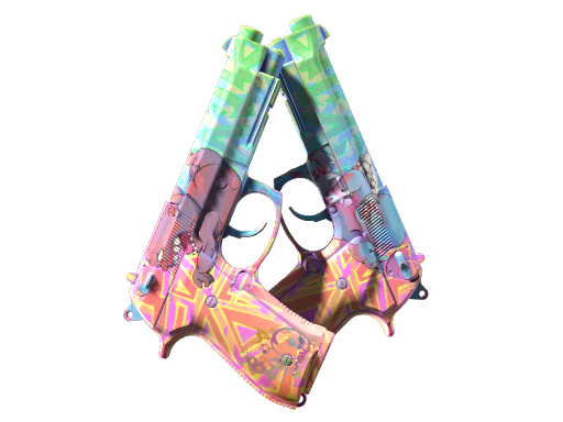 Dual Berettas | Sweet Little Angels, CS2 Dual Berettas skin