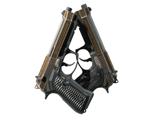 Dual Berettas | Tread, CS2 Dual Berettas skin