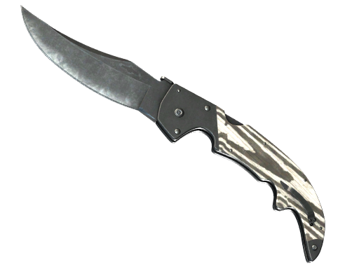 Falchion Knife | Black Laminate, CS2 Falchion Knife skin