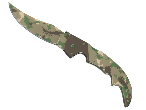Falchion Knife | Forest DDPAT, CS2 Falchion Knife skin
