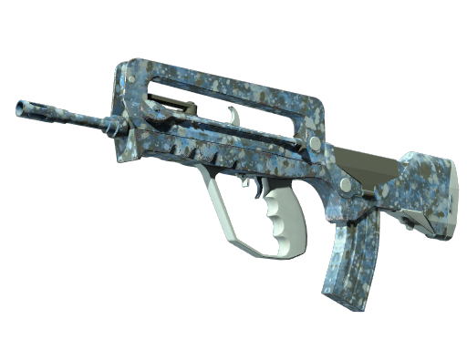 FAMAS | Cyanospatter, CS2 FAMAS skin