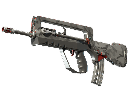 FAMAS | Grey Ghost, CS2 FAMAS skin