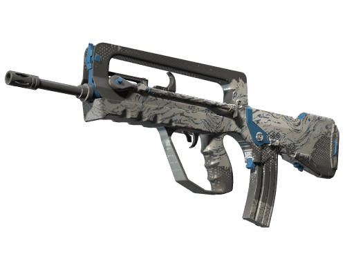 FAMAS | Halftone Wash, CS2 FAMAS skin