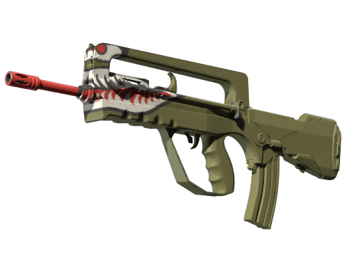 FAMAS | Spitfire, CS2 FAMAS skin