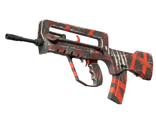 FAMAS | Survivor Z, CS2 FAMAS skin