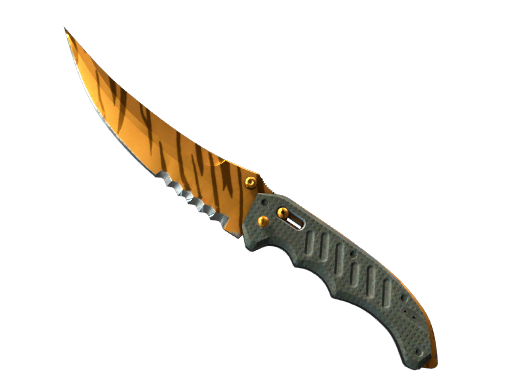 Flip Knife | Tiger Tooth, CS2 Flip Knife skin