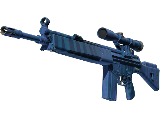 G3SG1 | Azure Zebra, CS2 G3SG1 skin