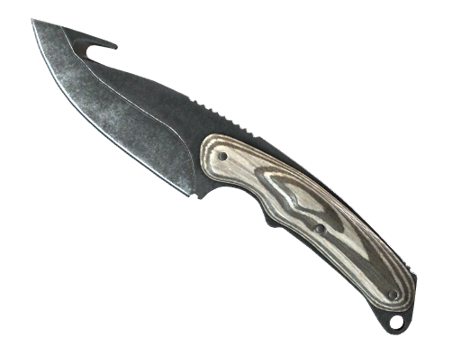 Gut Knife | Black Laminate, CS2 Gut Knife skin