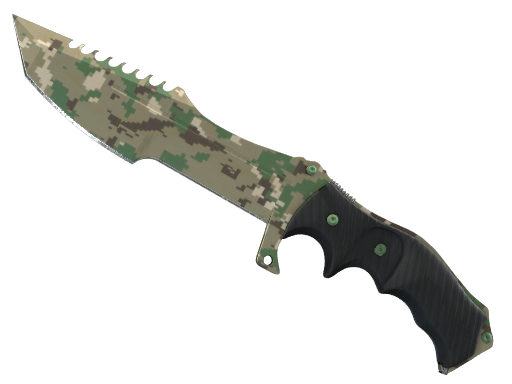 Huntsman Knife | Forest DDPAT, CS2 Huntsman Knife skin